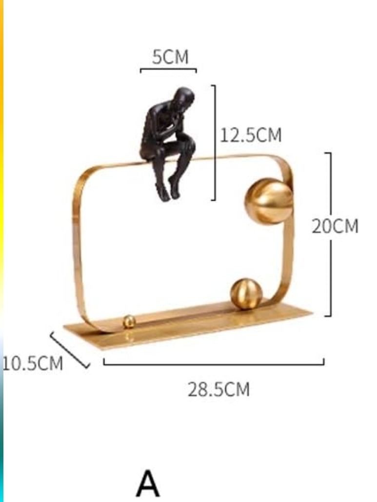 PERFECT MANIA Contemplating Custodian Décor Accent