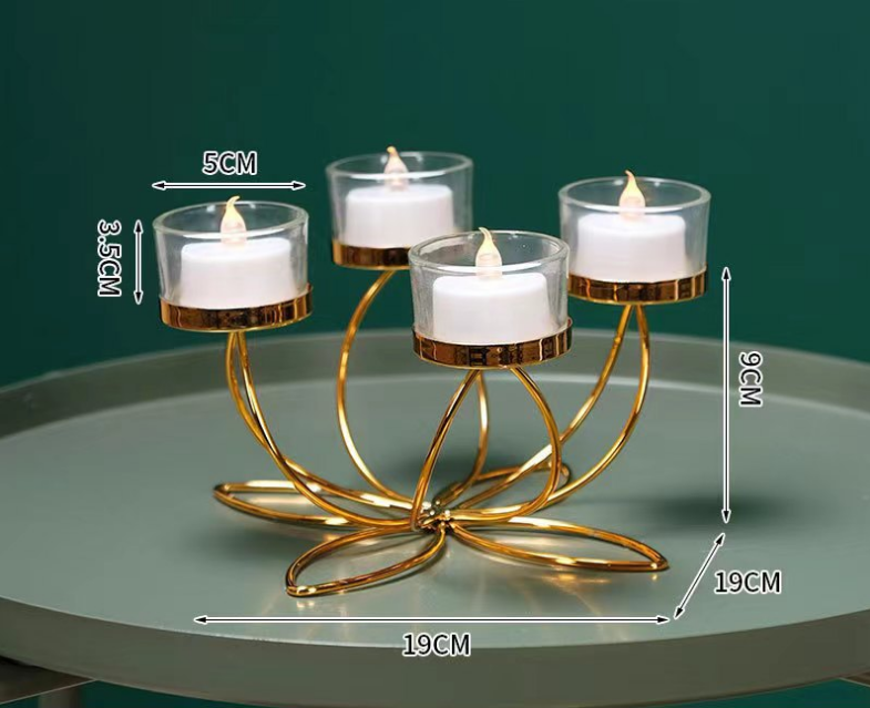 PERFECT MANIA Iron Candle Holder