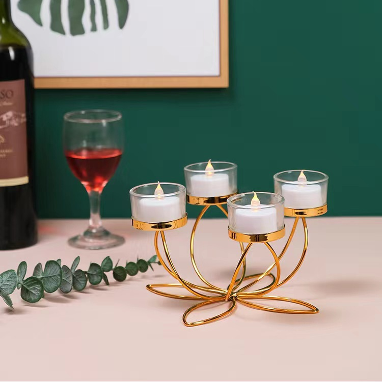 PERFECT MANIA Iron Candle Holder